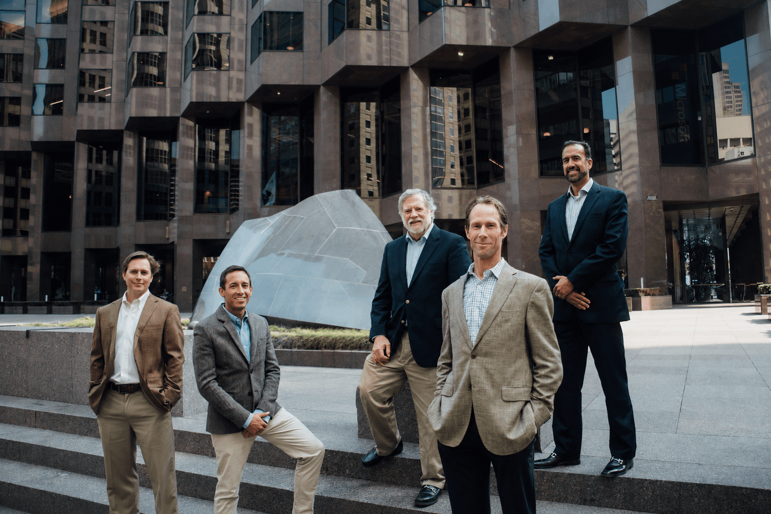 The Main Management team in downtown San Francisco